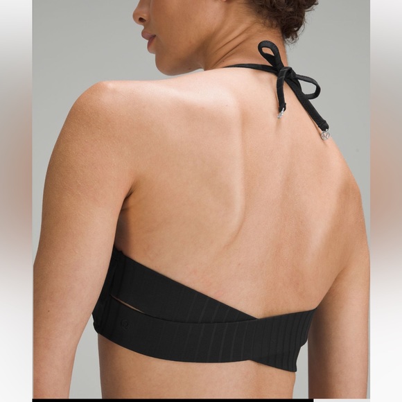 Lululemon Ribbed Halter Cross-back Top - Picture 2 of 6